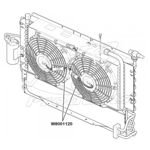 W8001120 - Electric A/c Fan (Sold Individually)